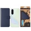 Samsung A576 Galaxy A57 5G, Oldalra nyíló flip tok, Tactical Field Notes, kék