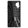Samsung N975 Galaxy Note 10 Plus, Szilikon tok, Spigen Rugged Armor, fekete
