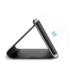 Samsung S911 Galaxy S23, Oldalra nyíló flip tok, Smart View, fekete