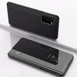 Samsung S911 Galaxy S23, Oldalra nyíló flip tok, Smart View, fekete