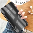 Samsung S911 Galaxy S23, Oldalra nyíló flip tok, Smart View, fekete