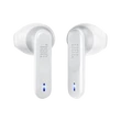 JBL Vibe Flex TWS, Bluetooth headset 5.2 mikrofon, mélyhang kiemelés, IP54 vízálló + töltőtok, fehér (JBLVFLEXWHT)