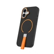 Apple iPhone 17 Pro, Szilikon tok, Thin Mag Loop, fekete