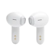 JBL Vibe Flex TWS, Bluetooth headset 5.2 mikrofon, mélyhang kiemelés, IP54 vízálló + töltőtok, fehér (JBLVFLEXWHT)