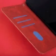 Samsung A135/A136/A047 Galaxy A13 4G/A13 5G/A04S, Oldalra nyíló flip tok, Smart Trendy Porto, barna