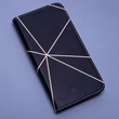 Samsung A236 Galaxy A23 5G, Oldalra nyíló flip tok, Smart Trendy, Linear 2 