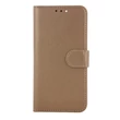 Samsung A366 Galaxy A36 5G, Oldalra nyíló flip tok, Smart Classic, arany