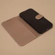 Samsung A366 Galaxy A36 5G, Oldalra nyíló flip tok, Smart Classic, arany