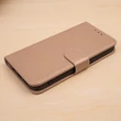 Samsung A366 Galaxy A36 5G, Oldalra nyíló flip tok, Smart Classic, arany