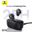 Baseus TWS Bowie E18, Bluetooth headset IPX4 vízálló (A00023800123-00), fekete