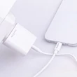 Maxlife MXTC-06, 1XUSB - C, PD, QC, 20W, Hálózati gyorstöltő, ( +TypeC - Lightning kábel), fehér