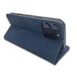 Honor 400, Oldalra nyíló flip tok, Smart Suede, kék