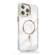 Apple iPhone 14 Pro, Szilikon tok, Thin Magsafe,  arany