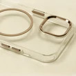 Apple iPhone 14 Pro, Szilikon tok, Thin Magsafe,  arany
