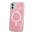 Apple iPhone 16 Pro Max, Szilikon tok, Flash MagSafe, rózsaszín