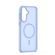 Samsung A576 Galaxy A57 5G, Szilikon tok, Matt MagSafe, világoskék