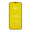 Samsung A135/A136 Galaxy A13 4G/A13 5G, Kijelzővédő fólia (ütésálló,9D), fekete