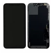 Apple iPhone 12 Pro Max, LCD kijelző érintőplexivel + ragasztó (LTPS ZY COF FHD1080P IC CSERE TÁMOGATÁS), fekete