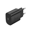 FONENG EU51 1XUSB-C GAN PD 3A 25W, Hálózati gyorstöltő, fekete