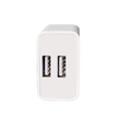 MOONX MC02 2XUSB-A 2,4A 12W Hálózati töltő, fehér