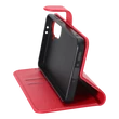 Samsung A376B Galaxy A37 5G, Oldalra nyíló flip tok, Tactical Field Notes, piros