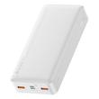 Baseus PPDML-M01 PD QC 20W 20000mAh, Külső akkumulátor (2XUSB + TYP C), fehér