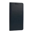 Xiaomi Redmi Note 12 5G (Global)/ Poco X5, Oldalra nyíló flip tok, Book Special (valódi olasz bőr), kék