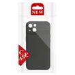Apple iPhone 15, Szilikon tok, Camera Protected, fekete