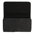Fekvő bőr tok, (XL) 17 Pro Max/16 Pro Max/Samsung A55 5G/A53/S25 Plus/S23 FE, fekete -Wonder Max (167x83 mm)