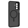 Samsung A175/A266 Galaxy A17 4G/5G/A26 5G, Szilikon tok, MagSafe Matt, fekete