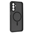 Samsung A175/A266 Galaxy A17 4G/5G/A26 5G, Szilikon tok, MagSafe Matt, fekete