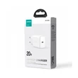 Joyroom JR-TCF06  1XUSB-C, PD 3A 20W  Hálózati gyorstöltő, fehér