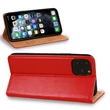 Xiaomi Redmi Note 12 5G (Global)/ Poco X5, Oldalra nyíló flip tok, Book Special (valódi olasz bőr), piros