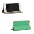 Samsung A750 Galaxy A7 2018, Oldalra nyíló flip tok, Vennus, menta