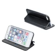 Apple iPhone 11, Oldalra nyíló flip tok, Smart Diva, fekete