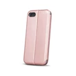 Samsung A226 Galaxy A22 5G, Oldalra nyíló flip tok, Smart Diva, rose gold