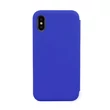 Samsung G970 Galaxy S10E, Oldalra nyíló flip tok, Vennus Soft, kék