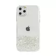 Apple iPhone 15 Pro Max, Szilikon tok, Brilliant (Csillámos), átlátszó