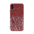 Huawei P20 Lite 2019, Szilikon tok, Brilliant (Csillámos), rózsaszín