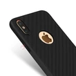 Samsung A205/A305 Galaxy A20/A30, Szilikon tok, Carbon Matt, fekete