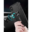 Xiaomi Redmi Note 8 Pro, Szilikon tok, Shock Armor, fekete