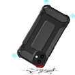 Apple iPhone 15 Pro, Szilikon tok, Armor, fekete