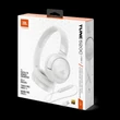 JBL MultiPoint Tune 520BT, Bluetooth headset, fehér (JBLT520BTWHT)