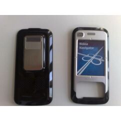 Nokia 6110 Nav elő+akkuf, Előlap, fekete