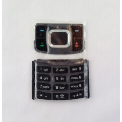Nokia 6500 Slide alsó+felső, Gombsor (billentyűzet), fekete
