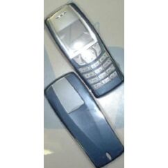 Nokia 6610 elő+akkuf, Előlap, kék