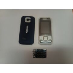 Nokia 7610 Sn komplett ház, Előlap, fehér-kék