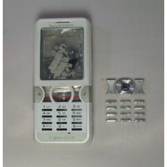 Sony Ericsson K550 komplett ház, Előlap, fehér