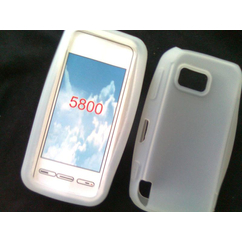 Nokia 5800, Szilikon tok, S-Case, fehér