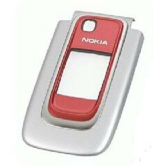Nokia 6131, Előlap, ezüst-piros